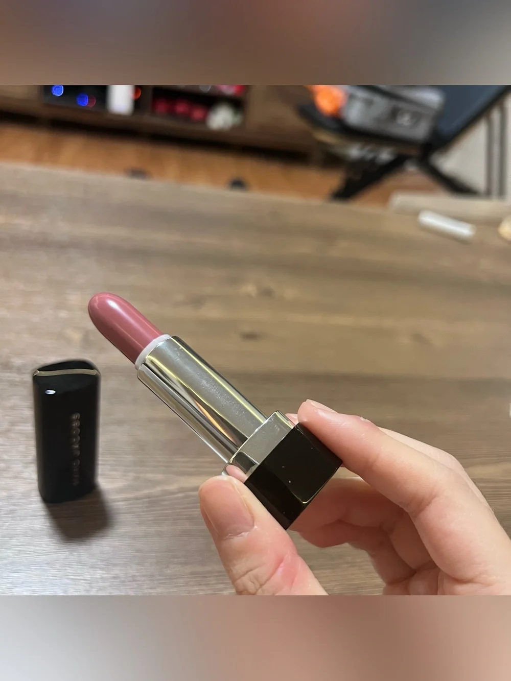 Marc Jacobs Le Marc Lip Creme Lipstick SLOW BURN 246 full size